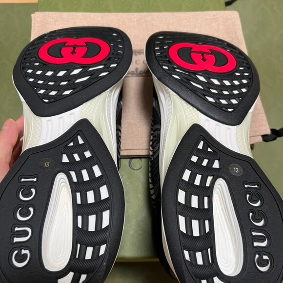 Gucci Run Sneaker 'Rhyton Logo Monogram' 714657-USM10-8442 - Picture 3 of 7
